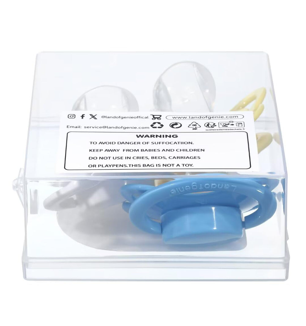 Landofgenie large shield pacifier diy decorating concept with detachable parts