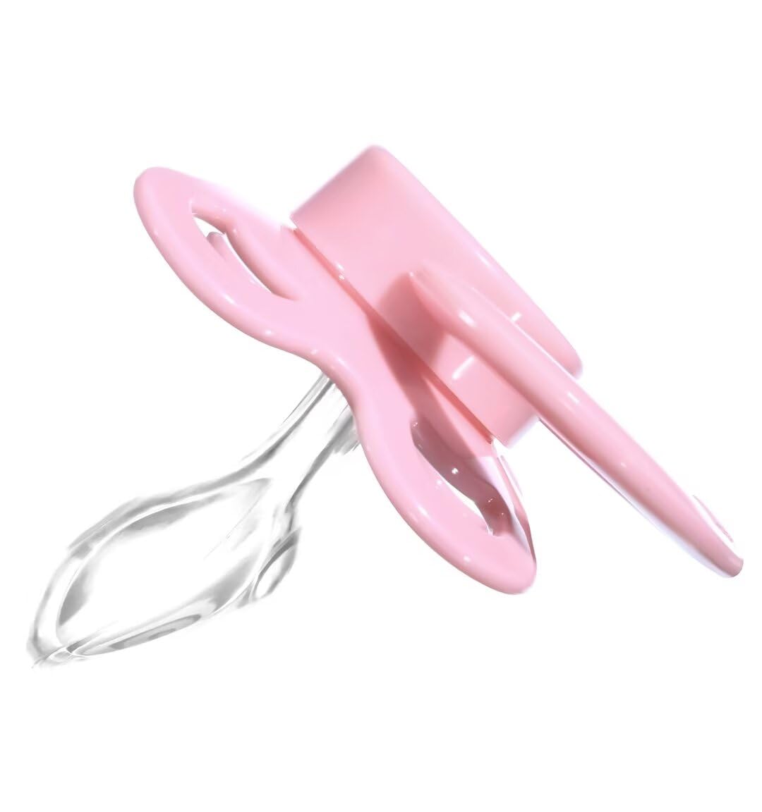 Landofgenie pacifier with shield logo aids quick brand recognition.