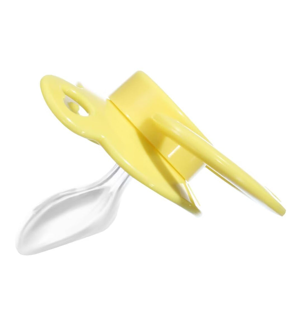 Landofgenie pacifier packaging displayed for easy storage