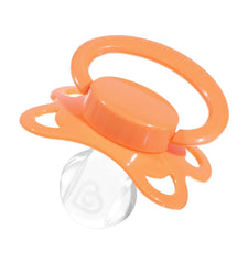 Landofgenie silicone pacifier image highlights BPA-free design for gentle use