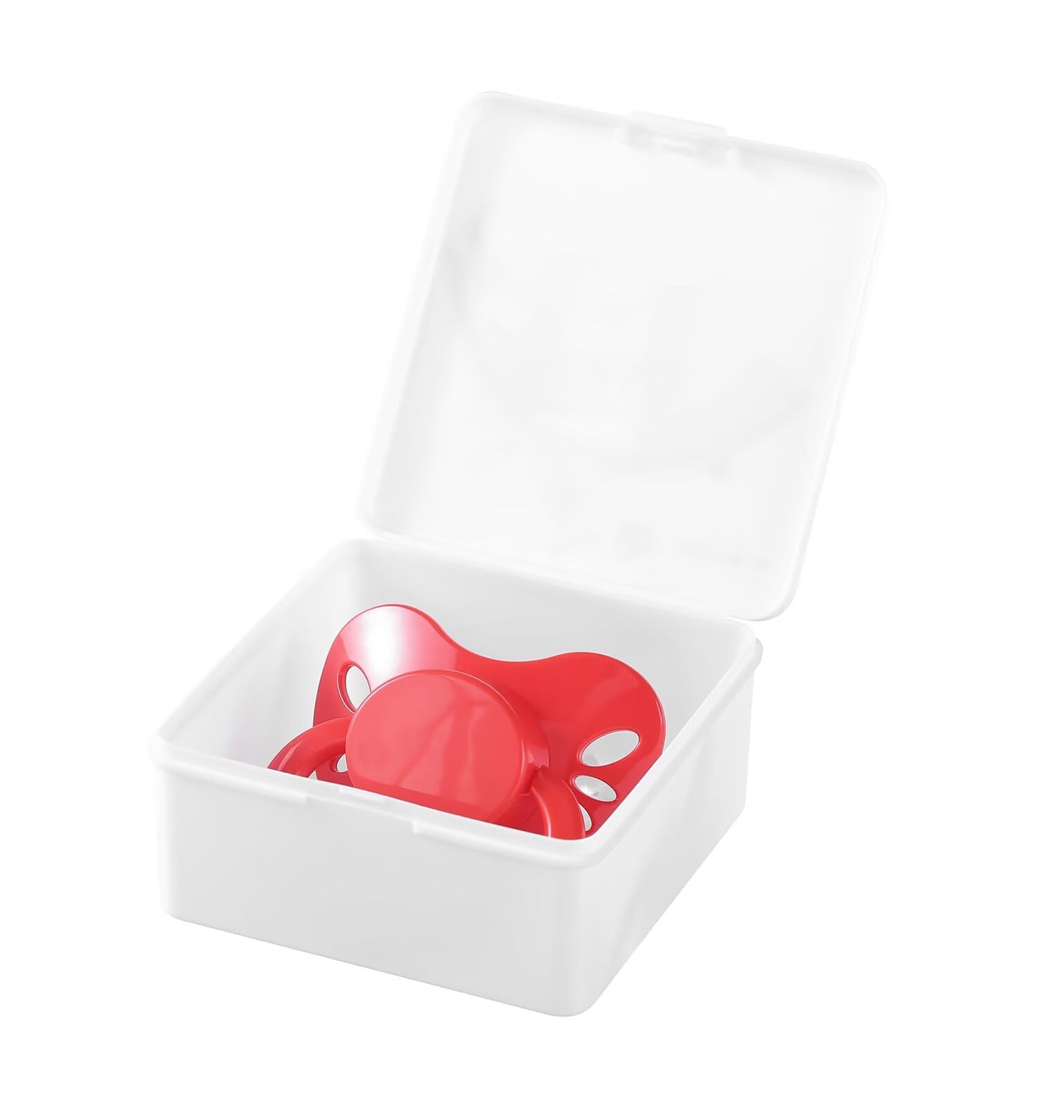 Landofgenie packaging bright red design with butterfly motif