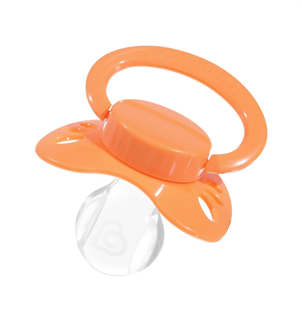 Landofgenie silicone pacifier is BPA-free and easy to clean with odor resistance