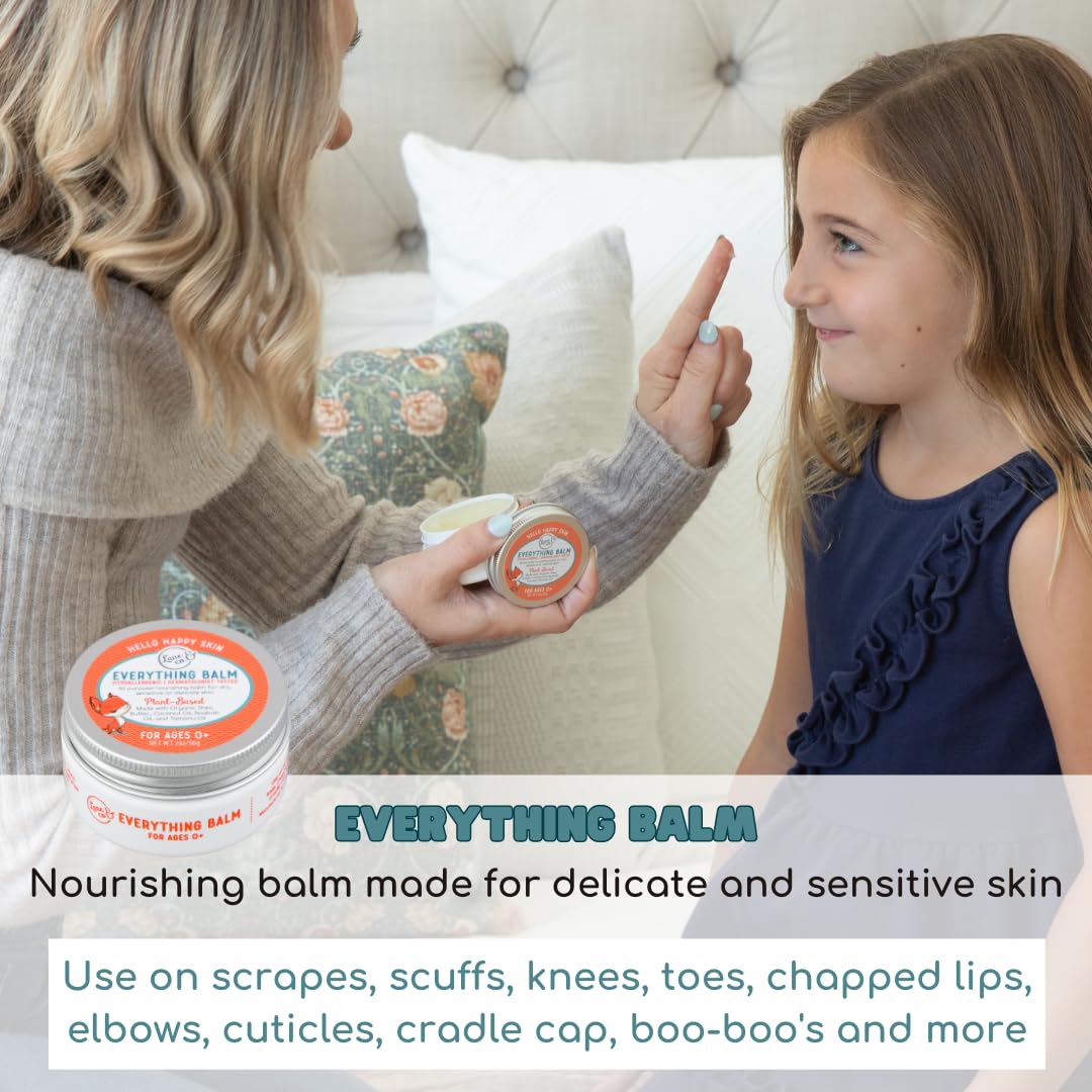 Lane & Co Everything Balm for baby care supports gentle moisturization on sensitive newborn skin
