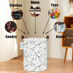 LANGYASHAN home office storage bin keeping supplies organized