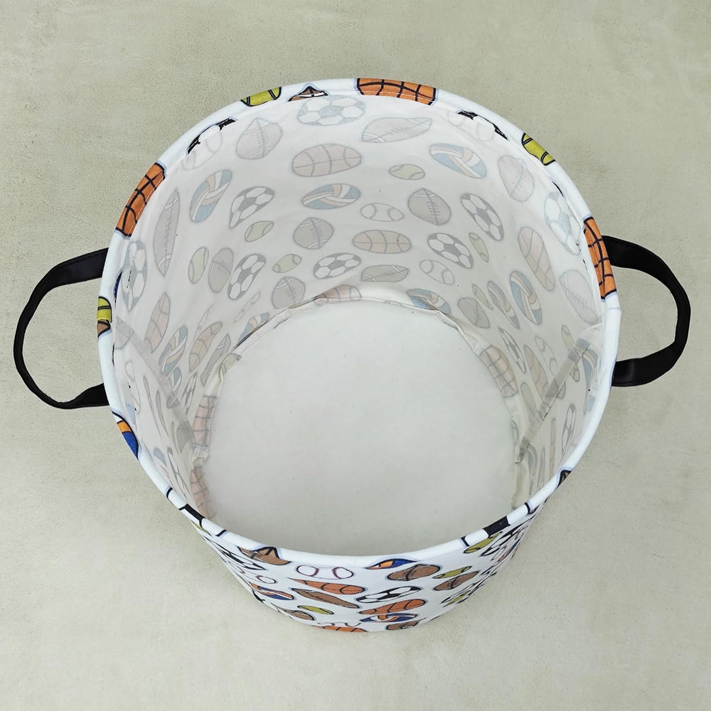 langyashan laundry basket canvas dimension 19-7x15-7 fits closets and shelves