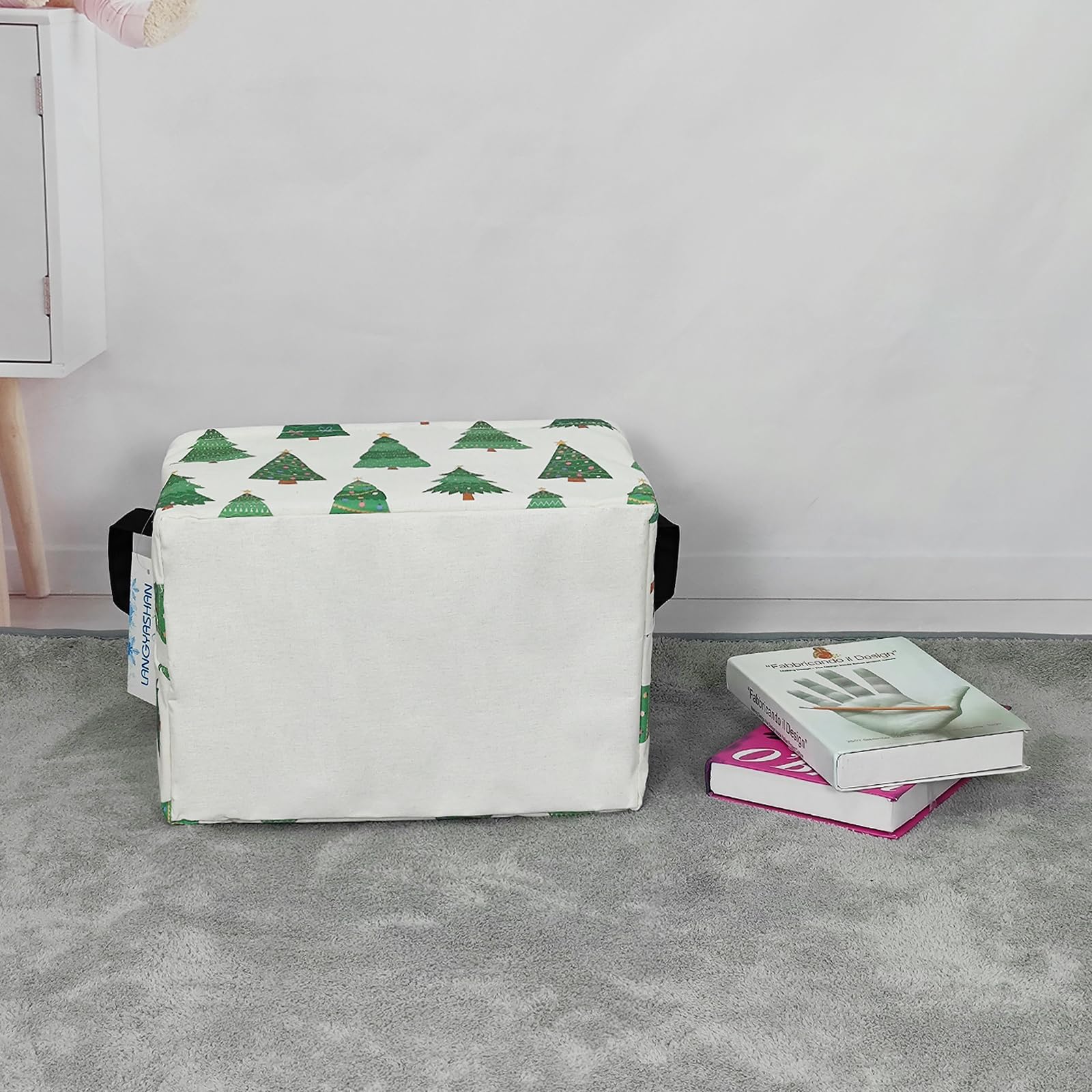 LANGYASHAN portable storage bin ideal for travel and car trips