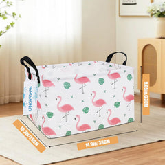 LANGYASHAN storage bin with sturdy handles ready for easy transport