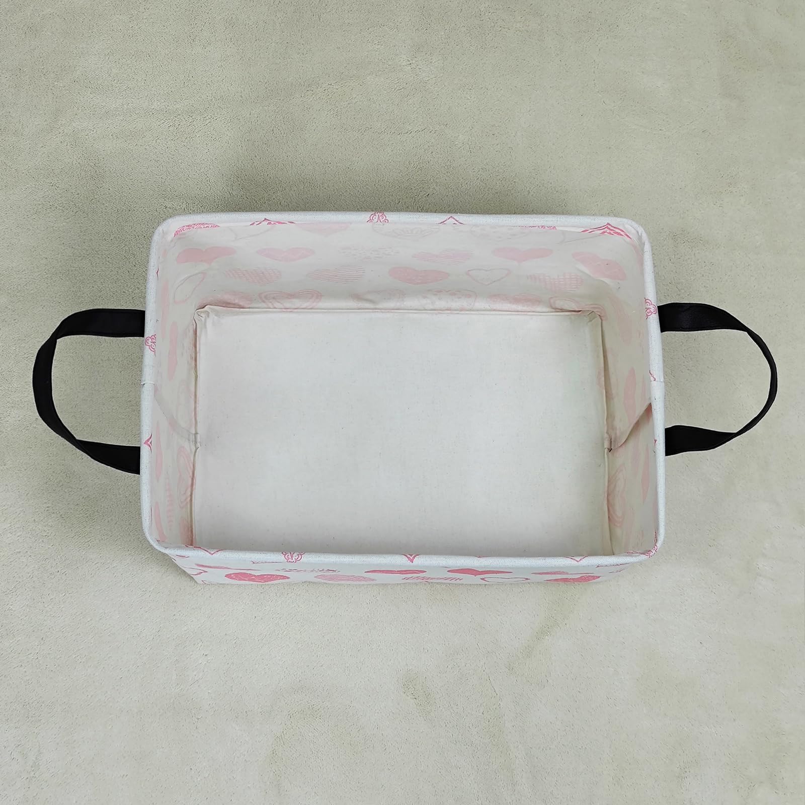 LANGYASHAN Rectangular Storage Bin folded image shows a compact storage option
