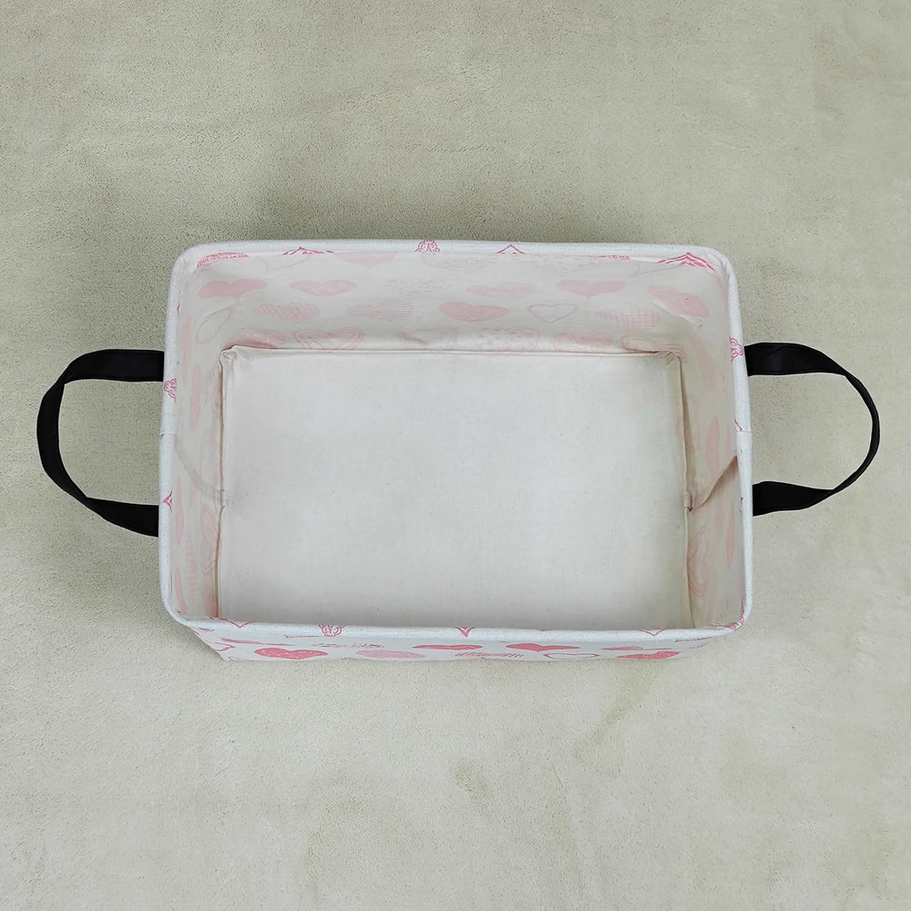 LANGYASHAN Rectangular Storage Bin folded image shows a compact storage option