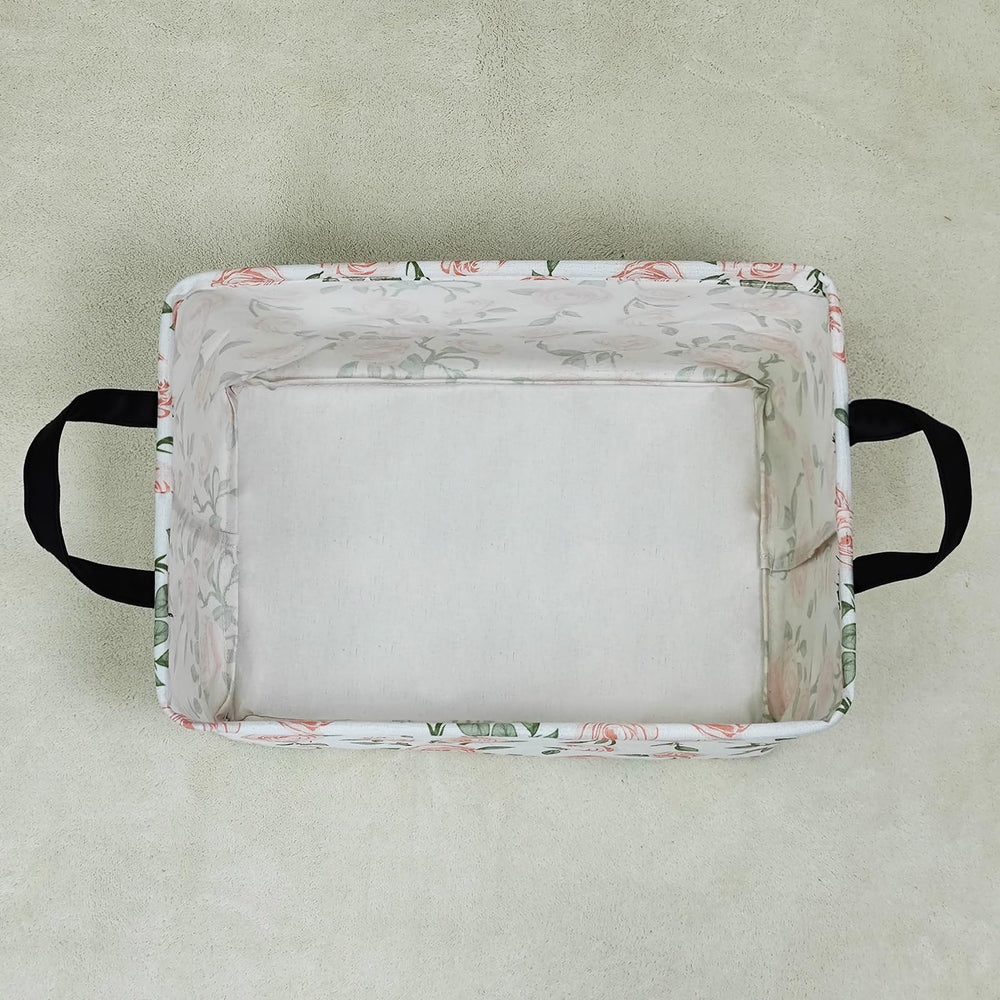 LANGYASHAN rectangular storage bin handles highlight reinforced grip for easy transport