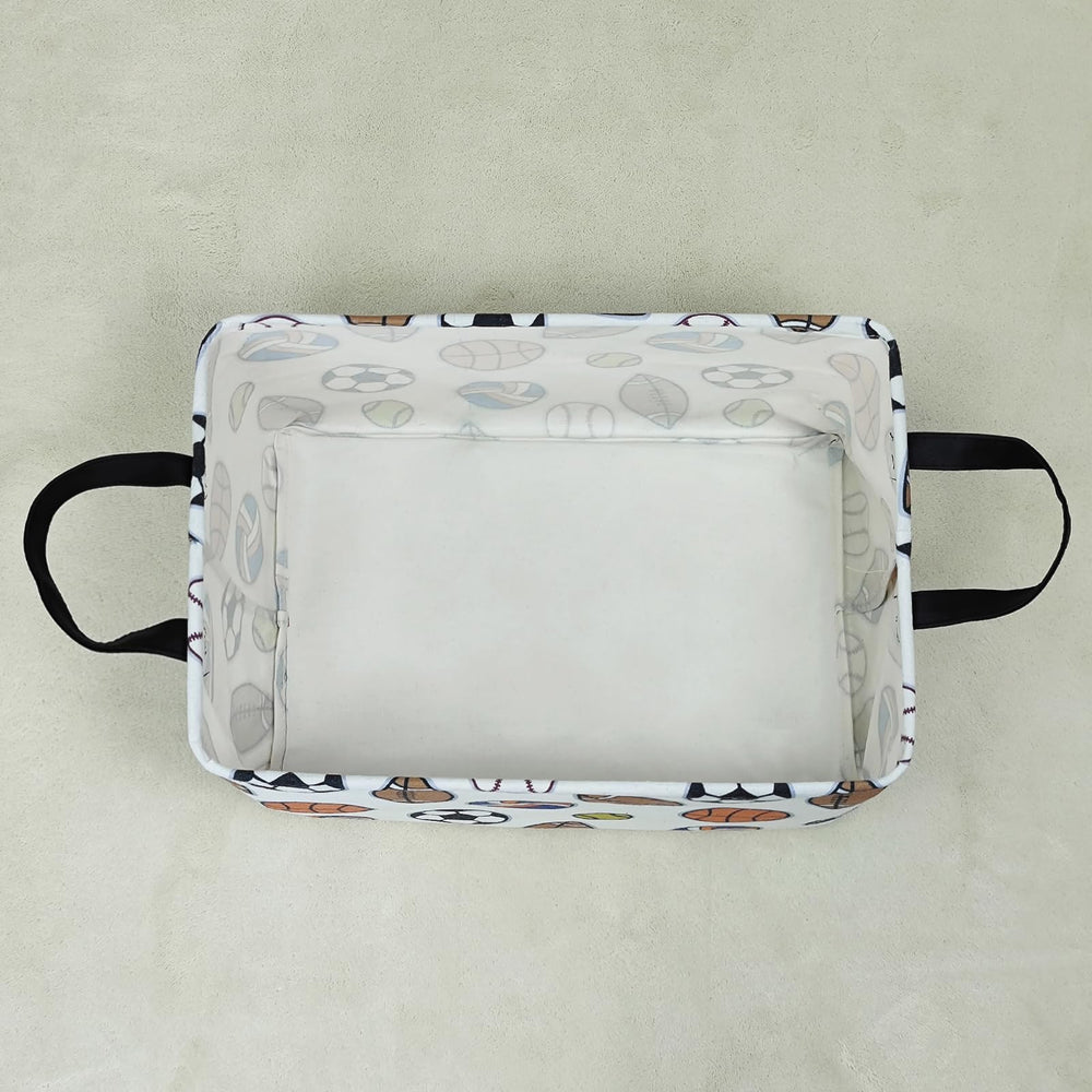 LANGYASHAN rectangular storage bin moisture-resistant lining supports versatile home organization
