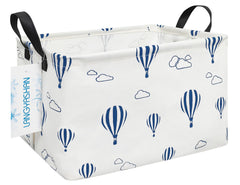 LANGYASHAN rectangular storage bin standing demonstrates sturdy shape for toy organization.