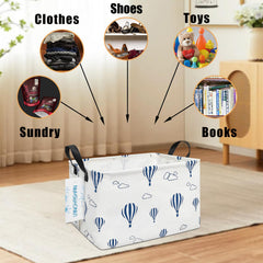 LANGYASHAN rectangular storage bin toy-storage-use in playroom shows versatile decluttering.