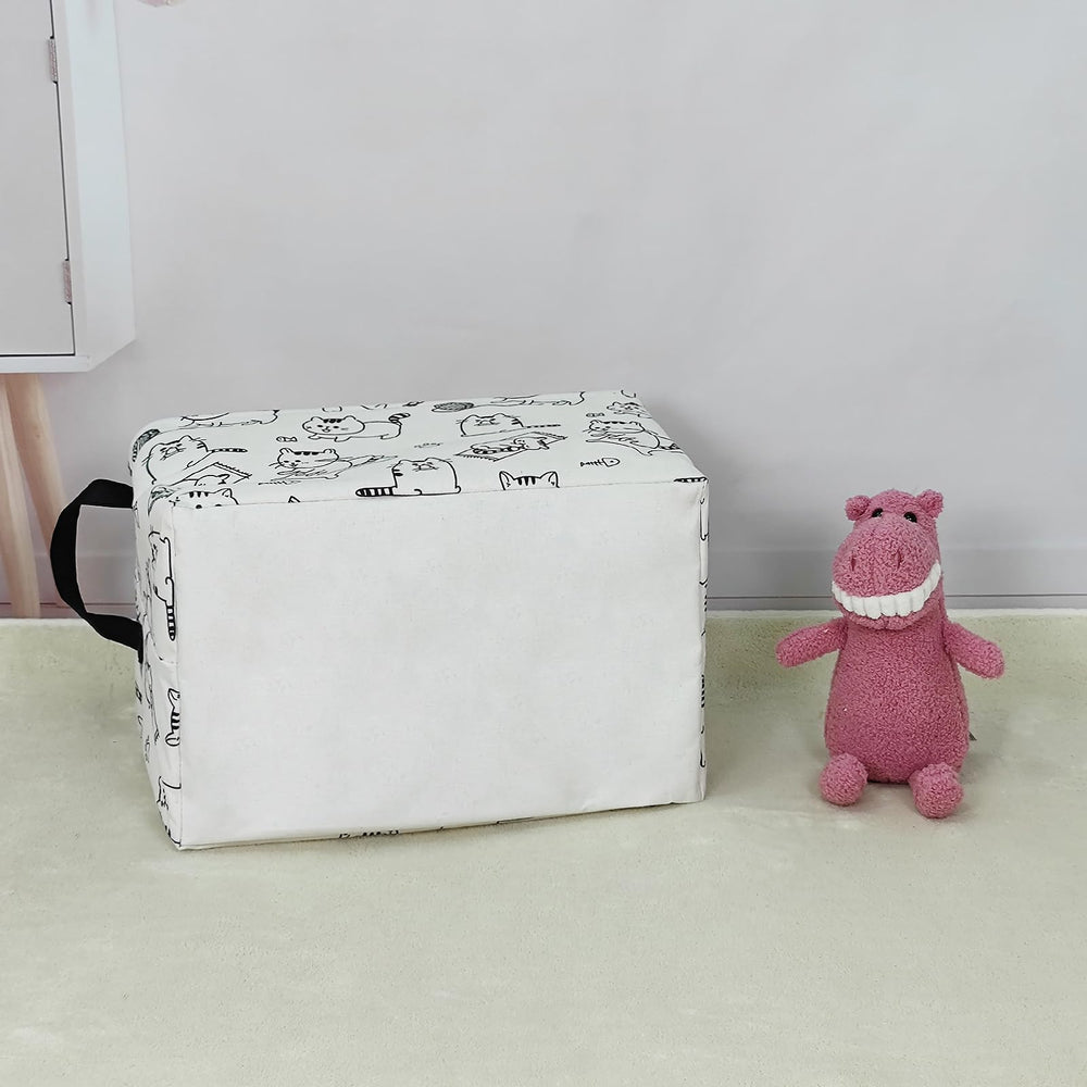 LANGYASHAN waterproof-coated bin ideal for closet and shelf organization