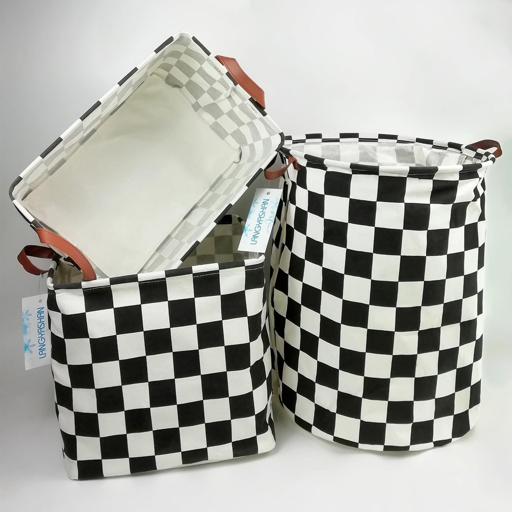 LANGYASHAN square storage baskets kids rooms décor and practical storage solution.