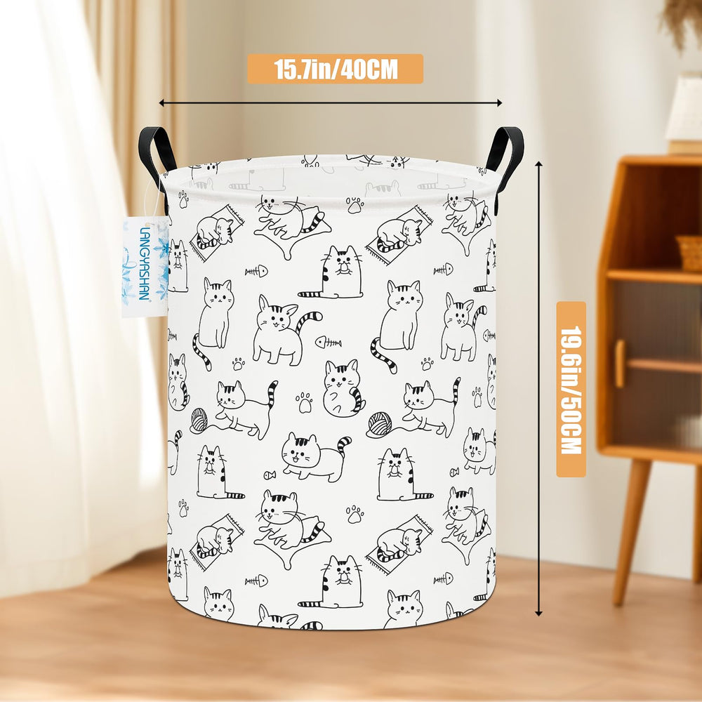 LANGYASHAN storage bin toy organizer in a colorful kids' room