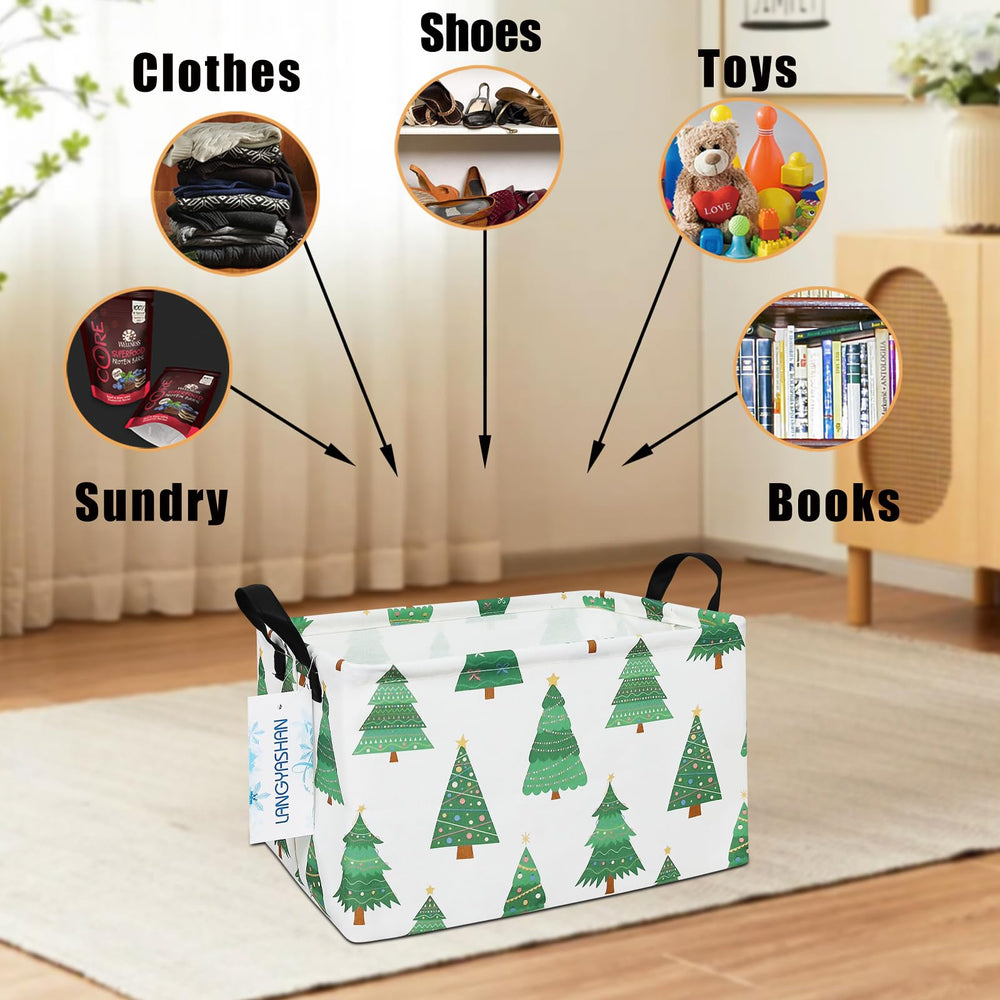 LANGYASHAN under bed storage bin fits slim spaces