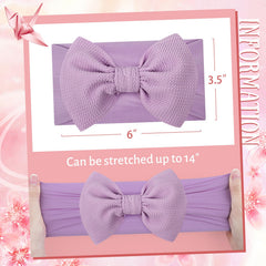 Lanmerry 5Pcs cinnamon pink headbands close-up highlighting soft fabric and flexible fit
