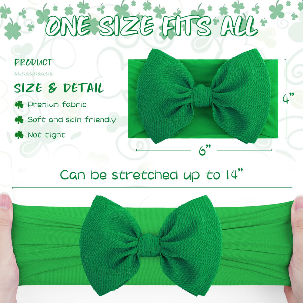 Lanmerry 6-inch bow designed for easy wear on growing children.