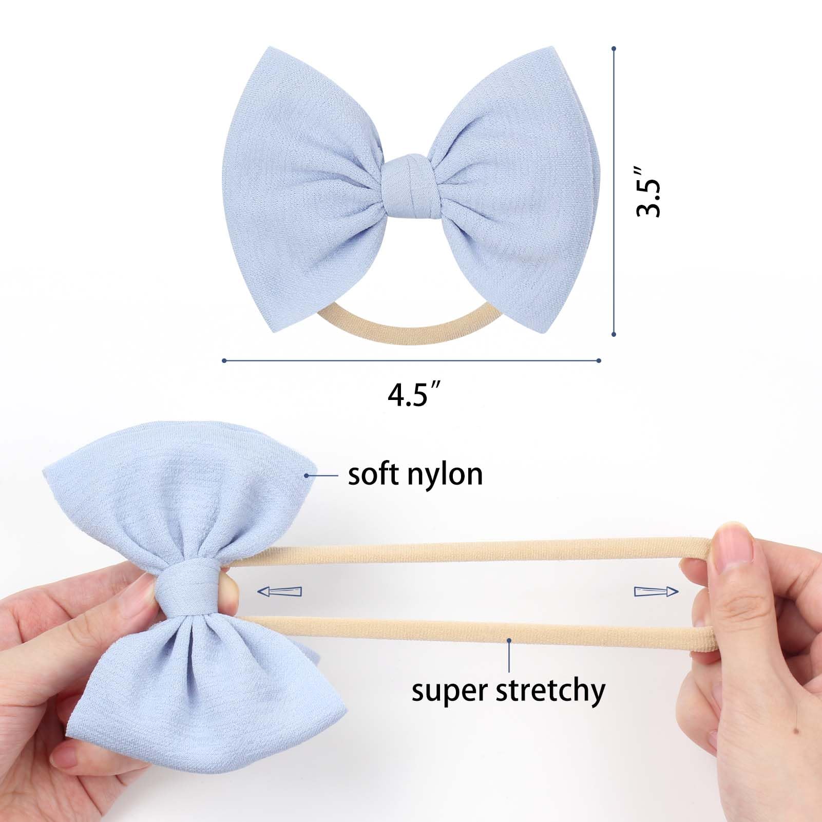 Lanmerry headband pack 19 colors demonstrates vibrant variety for coordinating outfits.