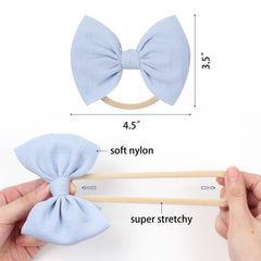 Lanmerry headband pack 19 colors demonstrates vibrant variety for coordinating outfits.
