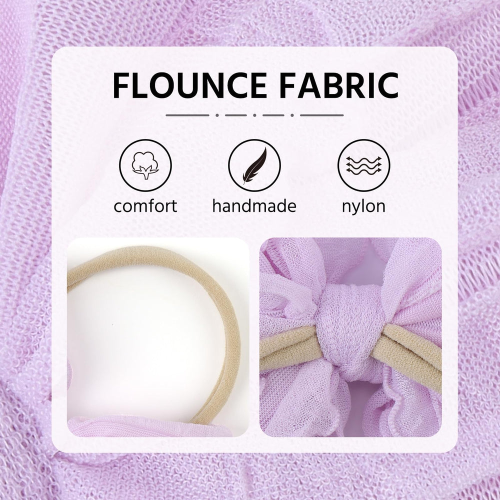Lanmerry elastic-stretch headband fits newborn to adult for lasting wear.