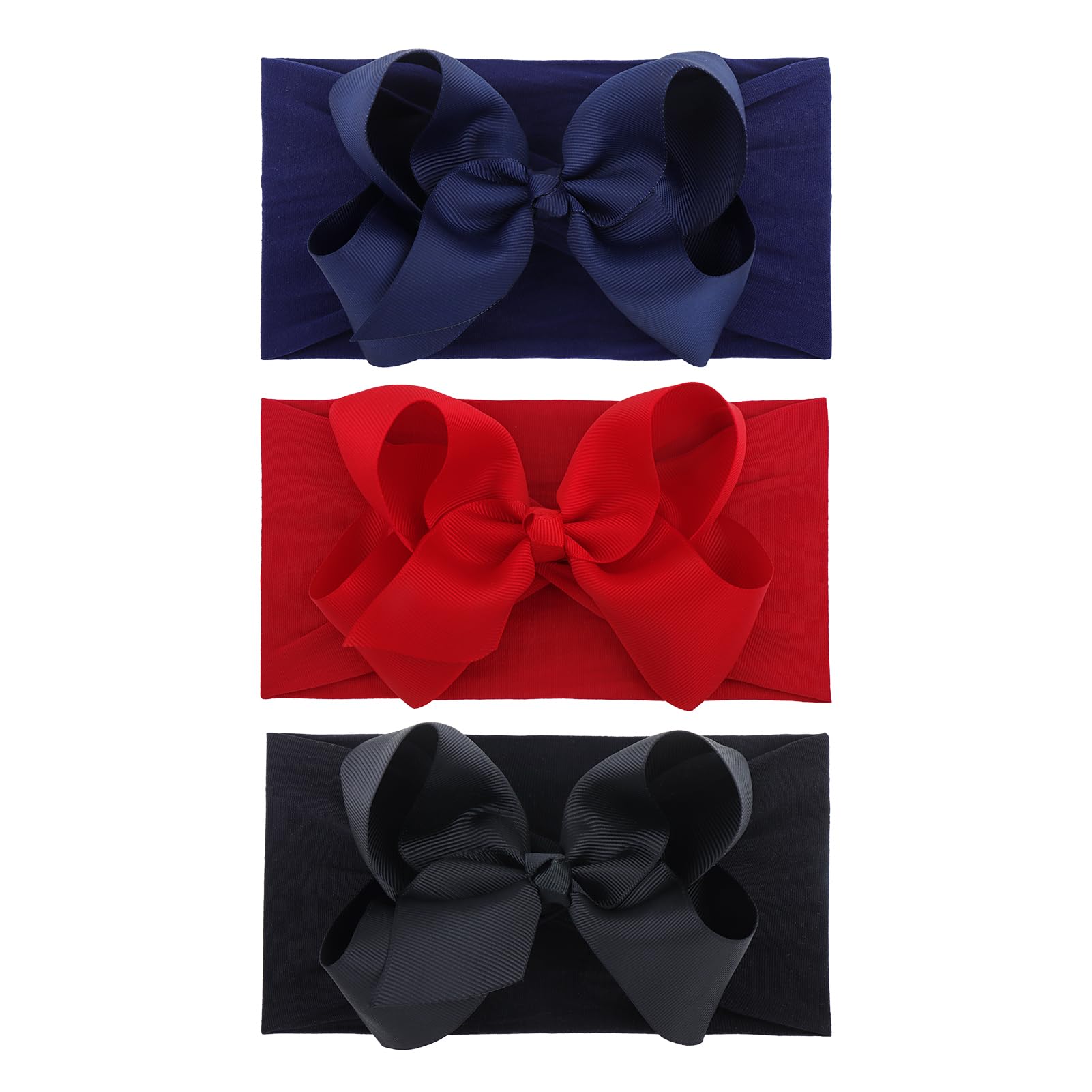 Lanmerry baby headbands nylon-soft, comfortable newborn wear