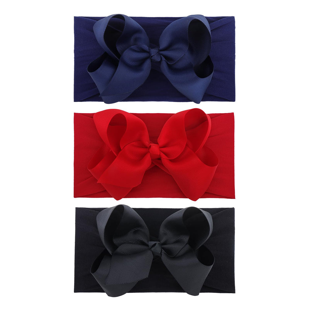 Lanmerry baby headbands nylon-soft, comfortable newborn wear