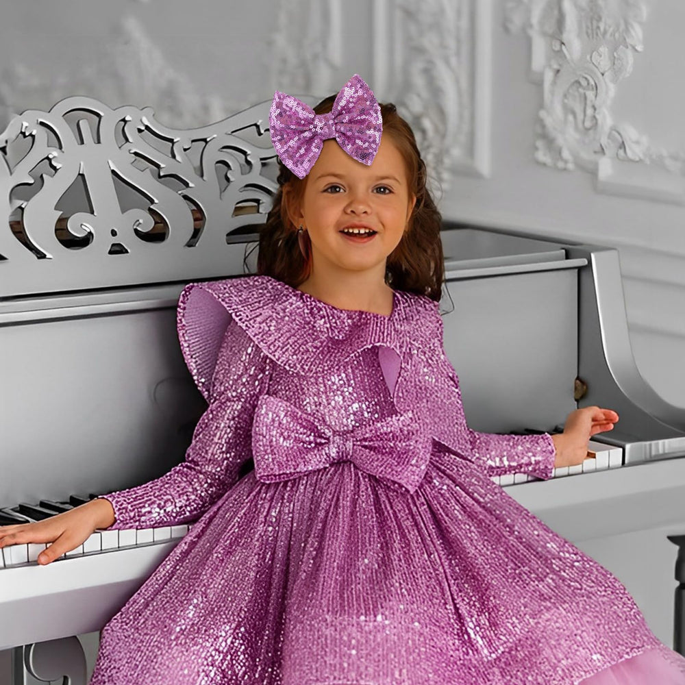 Lanmerry lightweight handmade bow clip keeps hair comfortable all day.