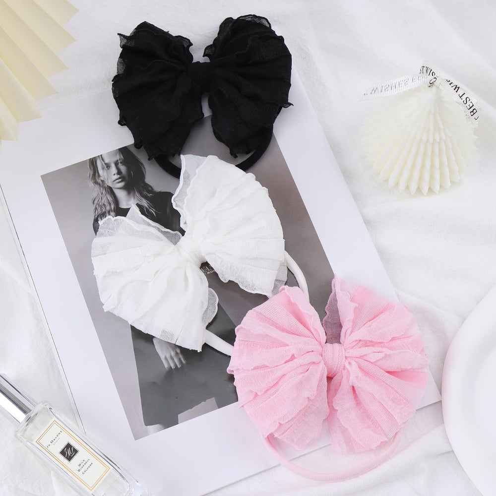 Lanmerry gift-ready 3pc headbands packaged compactly for a thoughtful present.
