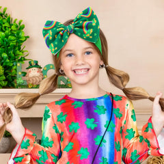 Lanmerry shamrock bow design stays comfortable on delicate baby skin during long wear.