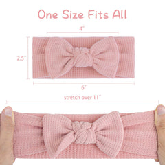 Lanmerry hairband with bows close-up beige emphasizes stitching and breathable construction