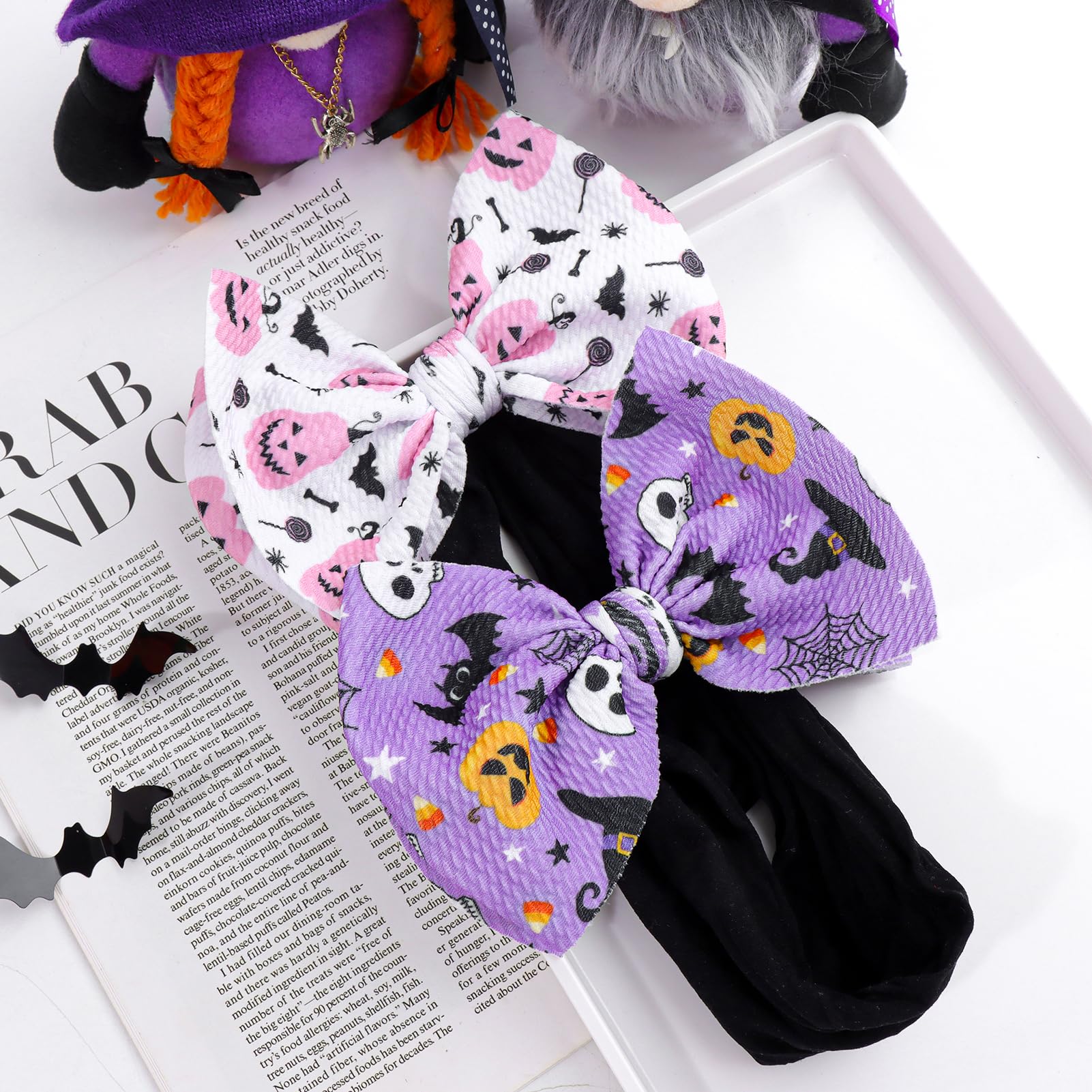 Lanmerry newborn-to-toddler friendly headbands stay secure without slipping