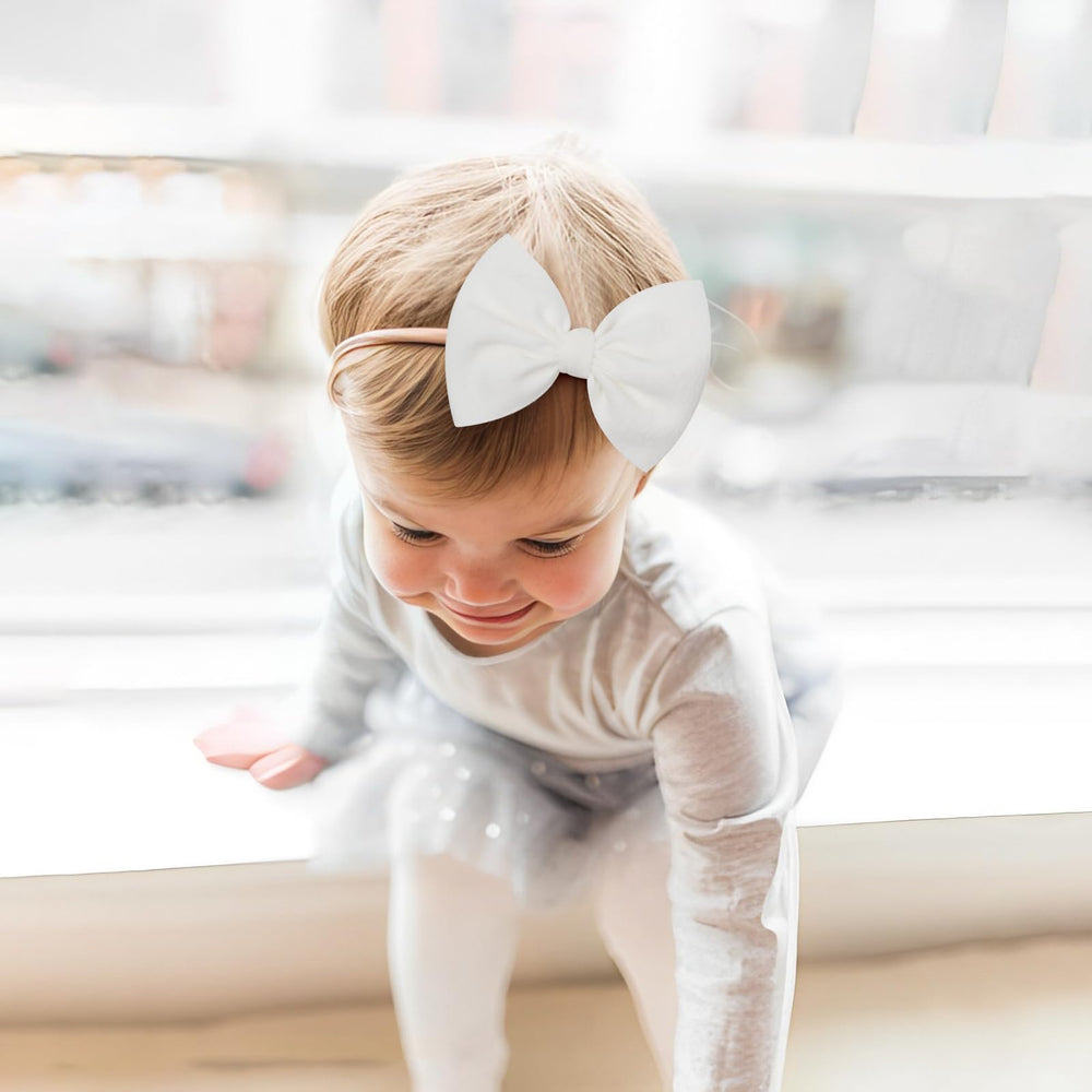 Lanmerry fabric headbands in tan provide breathable materials suitable for daily use.