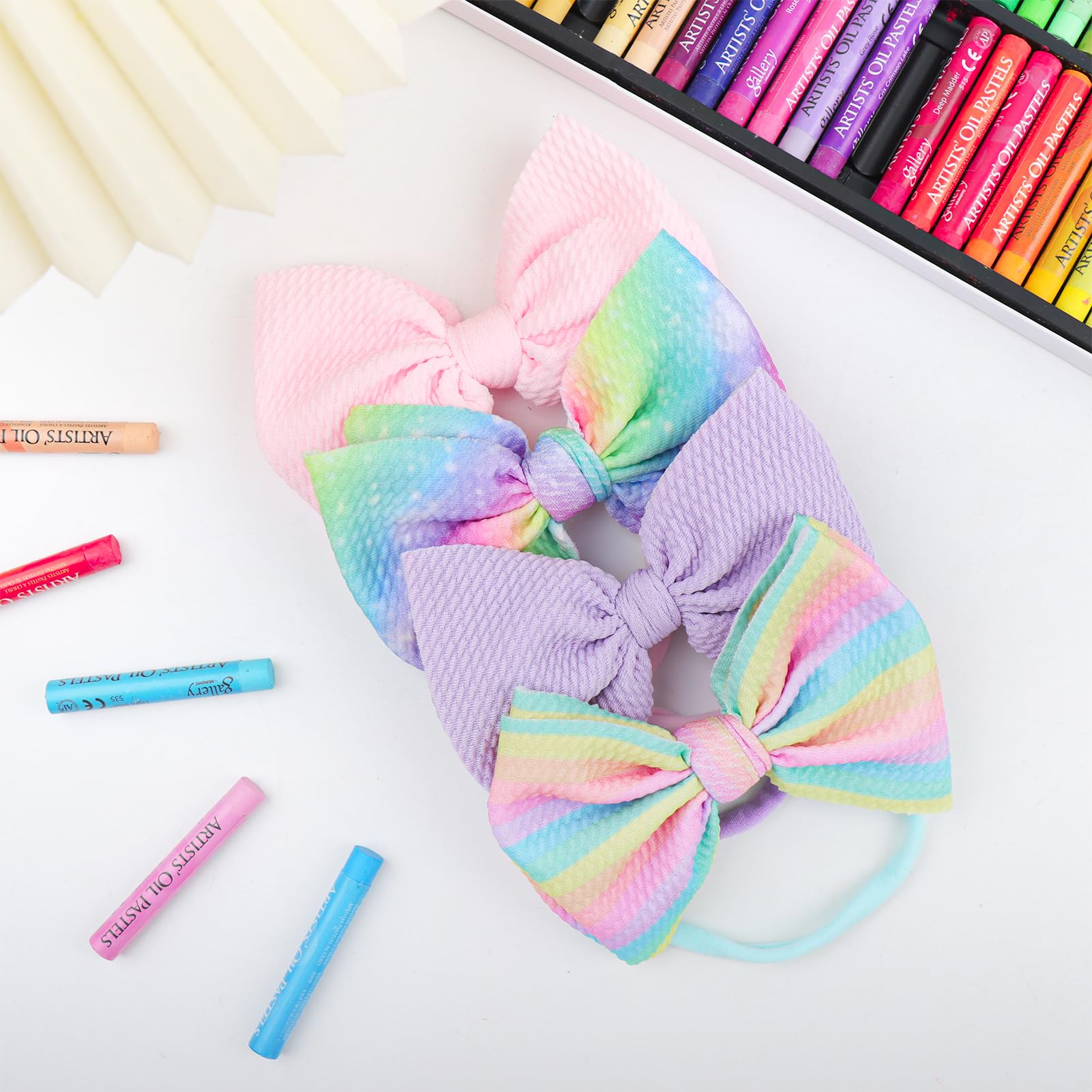 Lanmerry soft waffle material keeps bow durable and colorfast.