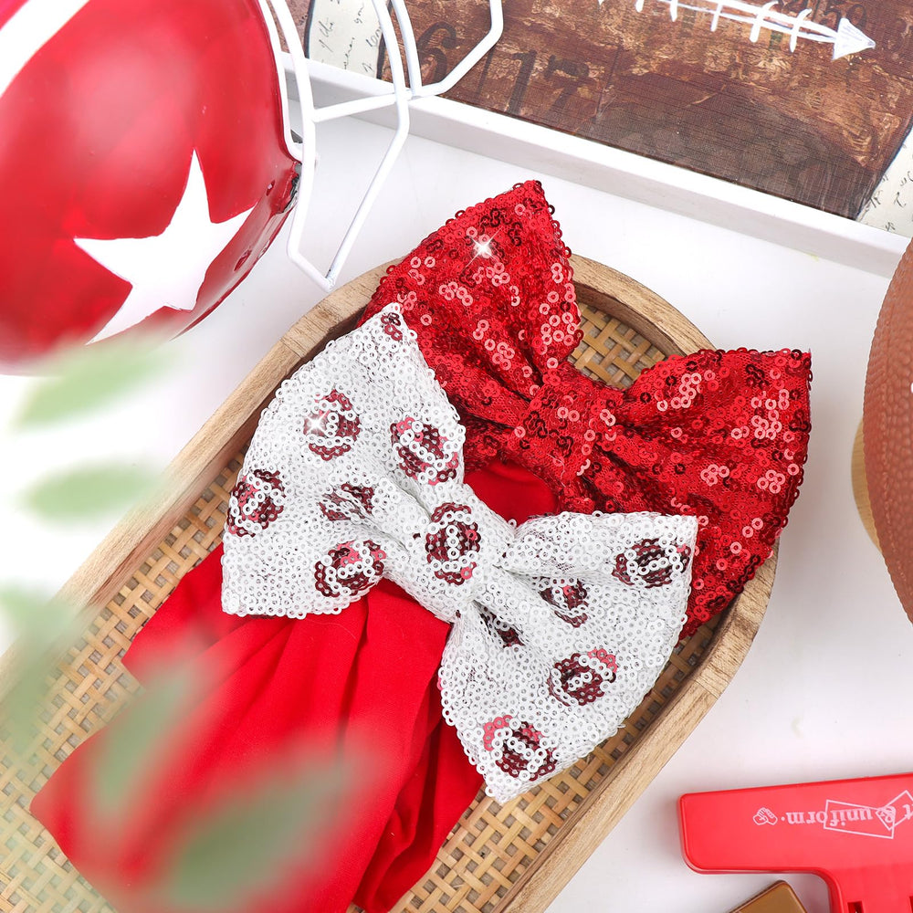 Lanmerry sport-themed headband pairs with casual outfits for playtime and photos.