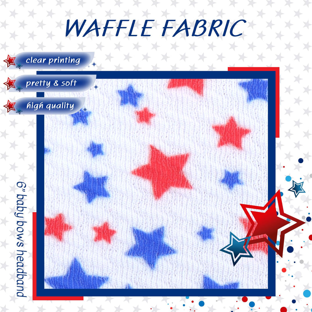 Lanmerry two-pack patriotic headbands for versatile festive looks.
