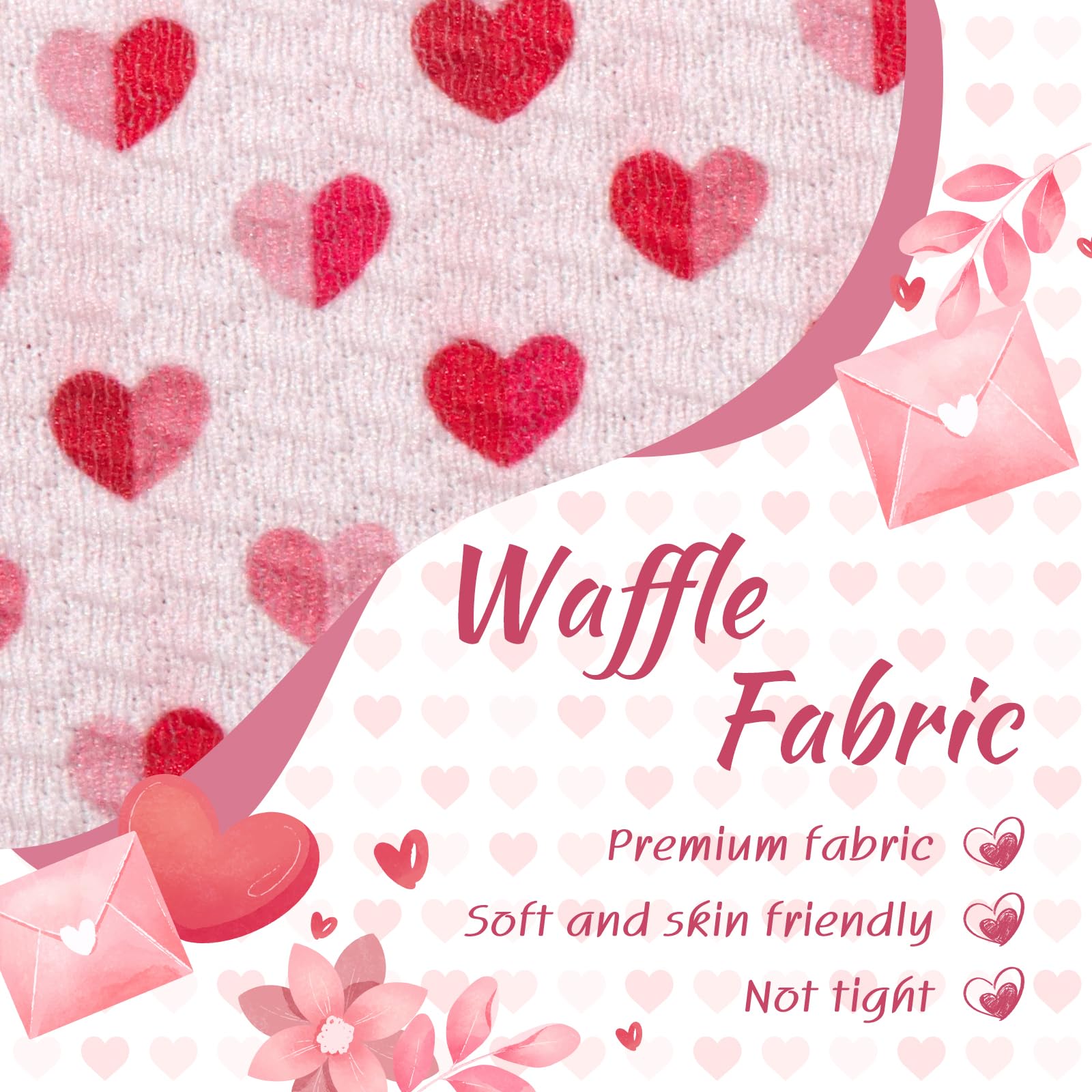 Lanmerry Valentine Headband newborn-friendly fit on gentle fabric