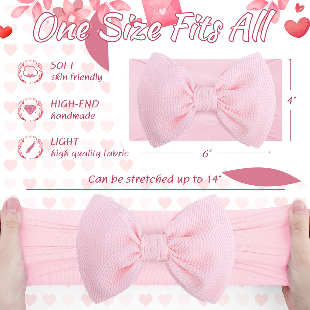 Lanmerry Valentine Headband smooth edges ensure baby-skin-safe wear