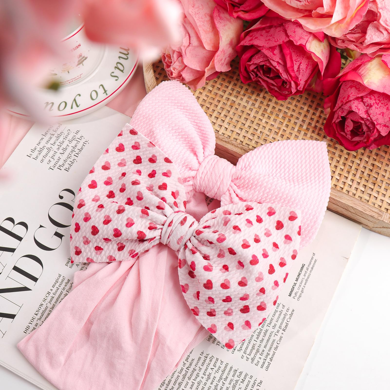 Lanmerry Valentine Headband Valentine's Day style paired with outfits