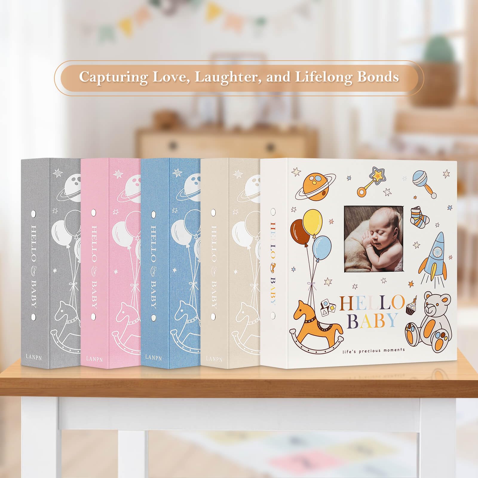 Lanpn Baby Photo Album gift-ready packaging sparks thoughtful baby shower gifting