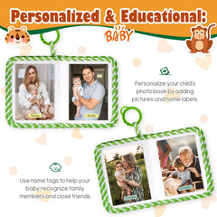 Lanpn safety mirror invites curious exploration with a reflective surface for sensory play.