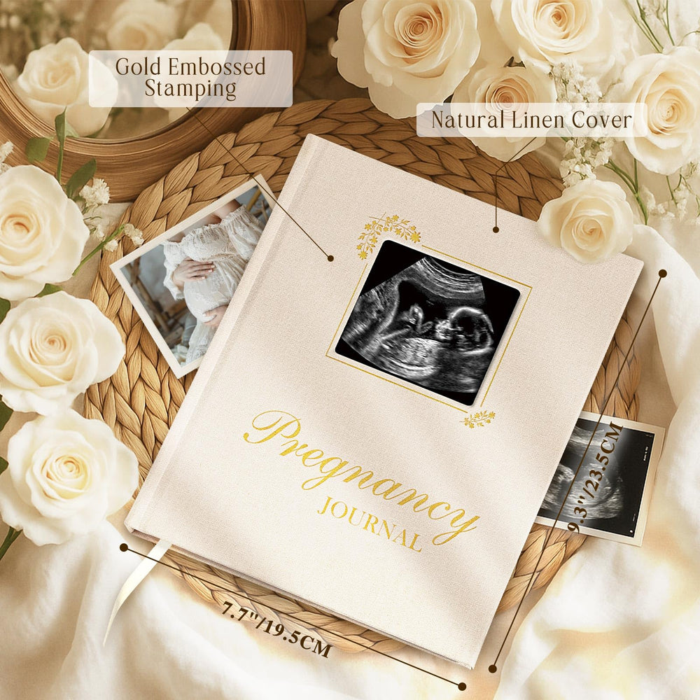 Lanpn Pregnancy Journal interior weekly pages support memory keeping and reflection.