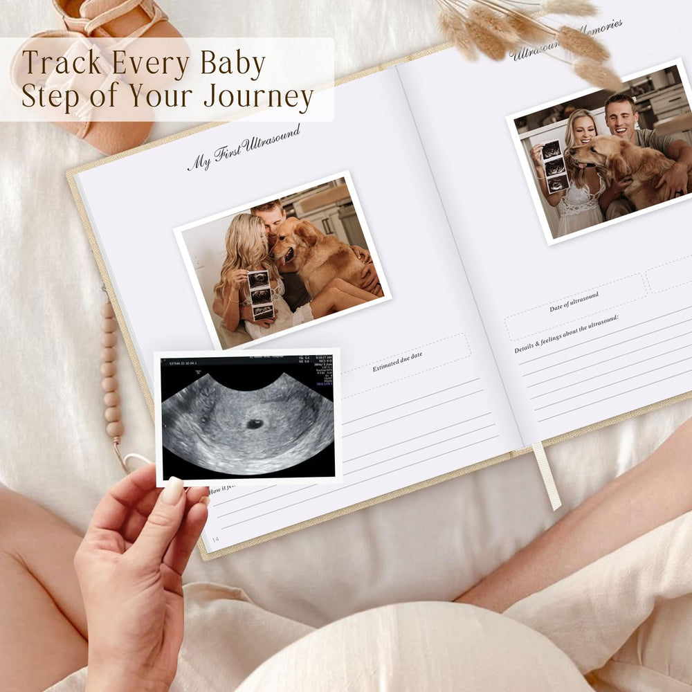 Lanpn space to paste ultrasound photos for memory collage