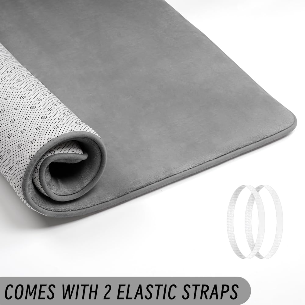 Lansber play mat edge detail showing thick foam support for crawlers