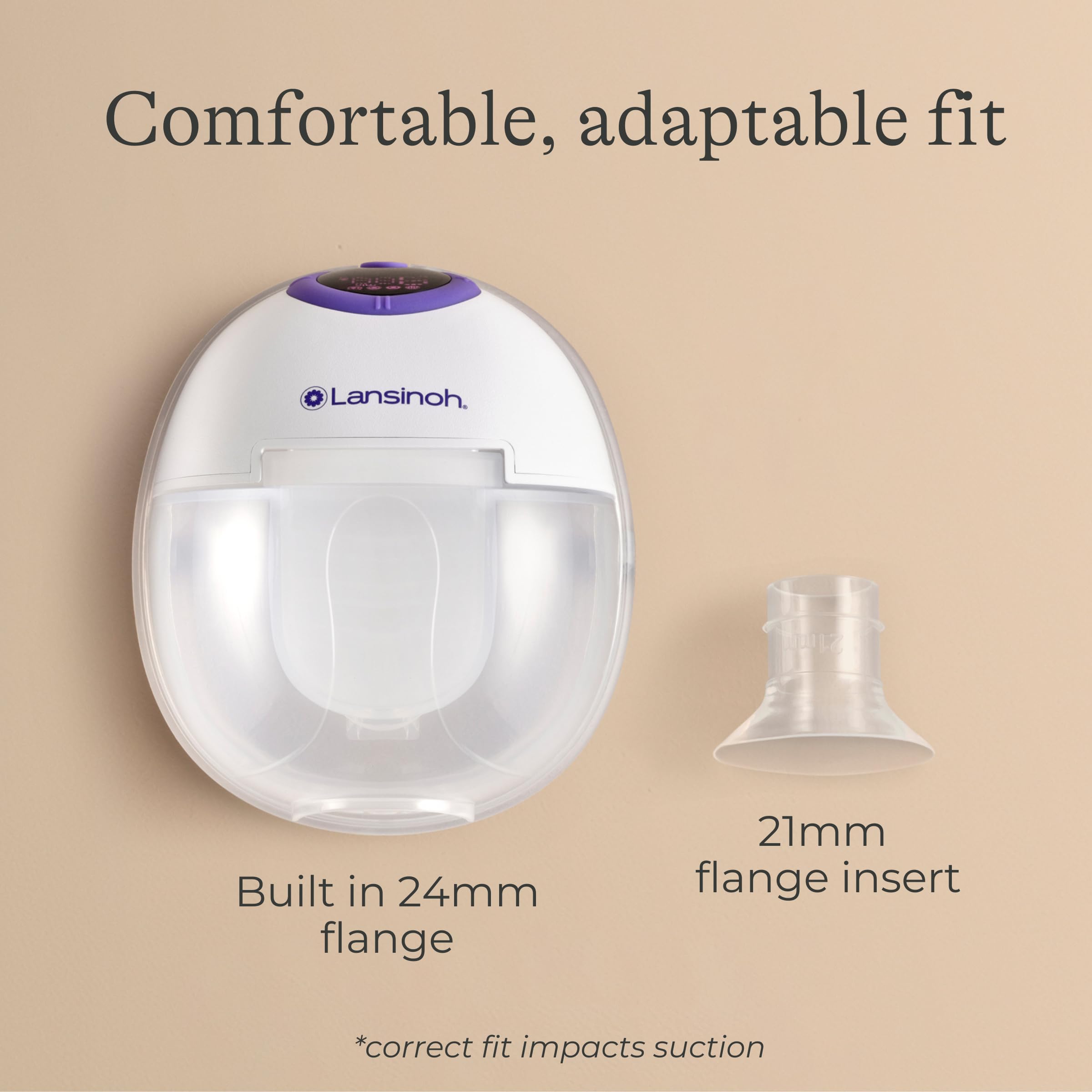 Lansinoh DiscreetDuo easy-cleaning design simplifies maintenance after use.