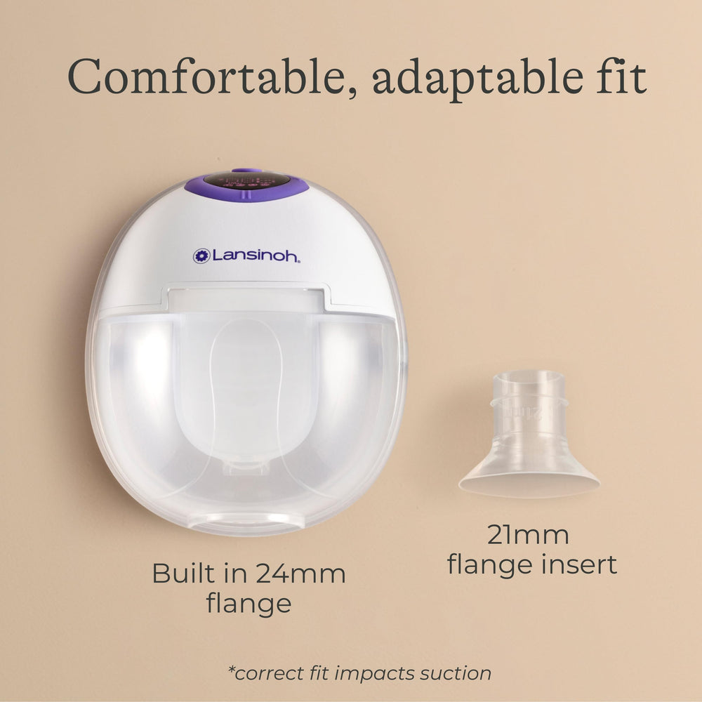 Lansinoh DiscreetDuo easy-cleaning design simplifies maintenance after use.