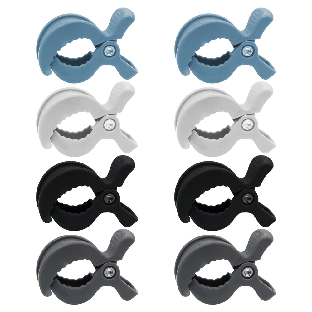 LAPXSNZD stroller clips colorful pack securing canopy for a calm walk.