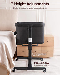 Larex Baby Bassinet plush mattress for cozy sleep surface