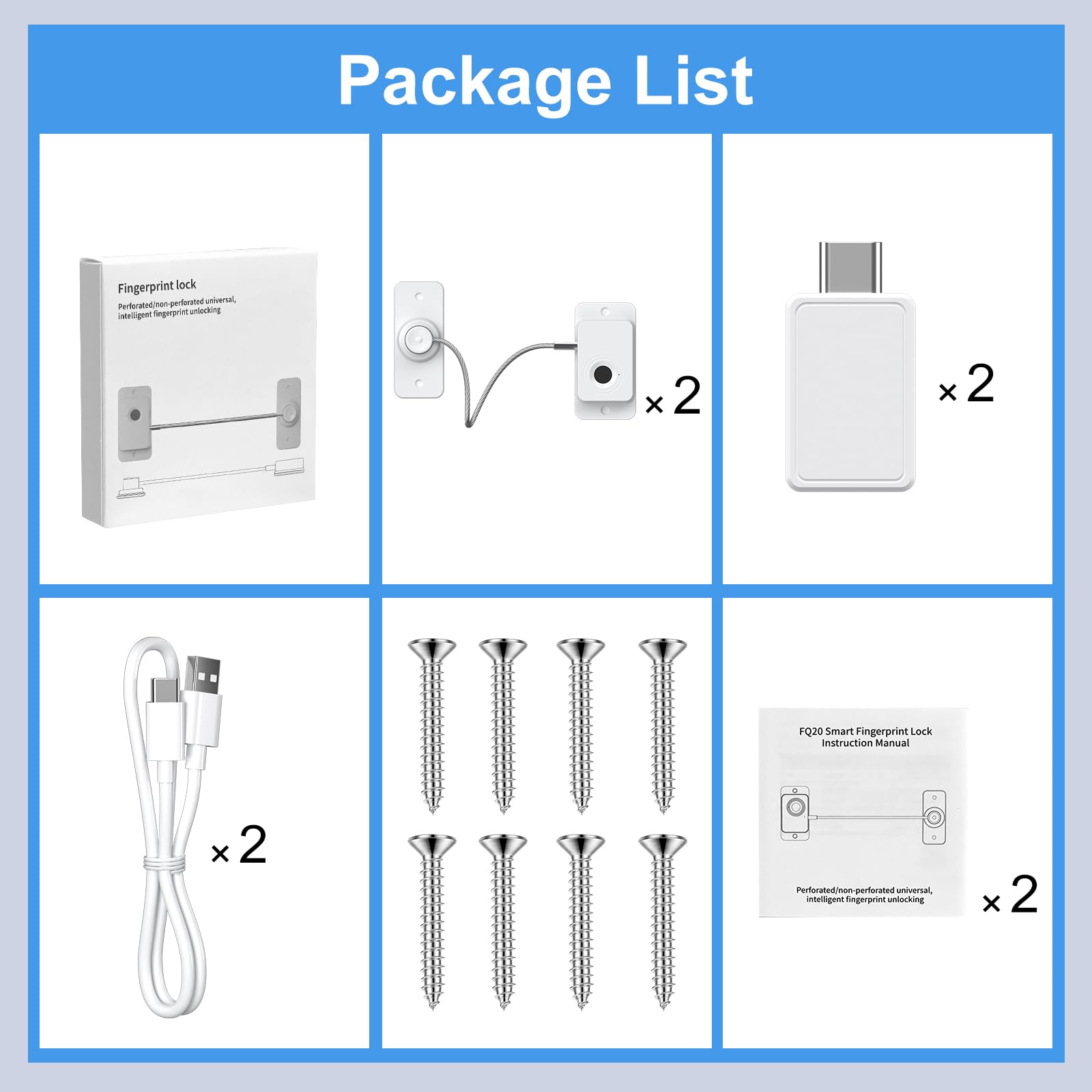 Emergency USB key and low-energy alert features of Larimuer lock